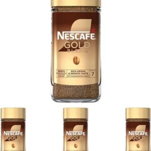 NESCAFÉ Gold Blend Signature Instant Coffee, Premium Instant Coffee, Rich Aroma and Smooth Taste, 190g (Pack of 4)